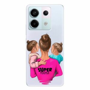 Odolné silikonové pouzdro iSaprio - Super Mama - Two Girls - Xiaomi Redmi Note 13 Pro 5G / Poco X6 5G obraz