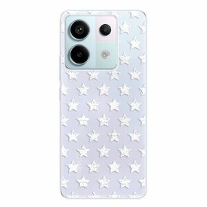 Odolné silikonové pouzdro iSaprio - Stars Pattern - white - Xiaomi Redmi Note 13 Pro 5G / Poco X6 5G obraz