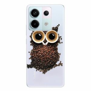 Odolné silikonové pouzdro iSaprio - Owl And Coffee - Xiaomi Redmi Note 13 Pro 5G / Poco X6 5G obraz