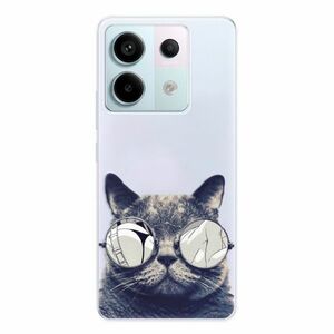 Odolné silikonové pouzdro iSaprio - Crazy Cat 01 - Xiaomi Redmi Note 13 Pro 5G / Poco X6 5G obraz