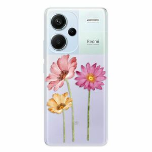Odolné silikonové pouzdro iSaprio - Three Flowers - Xiaomi Redmi Note 13 Pro obraz