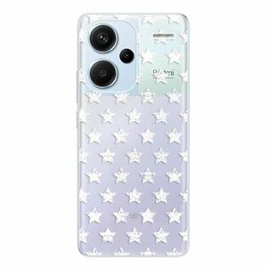 Odolné silikonové pouzdro iSaprio - Stars Pattern - white - Xiaomi Redmi Note 13 Pro+ 5G obraz