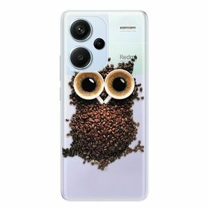 Odolné silikonové pouzdro iSaprio - Owl And Coffee - Xiaomi Redmi Note 13 Pro+ 5G obraz