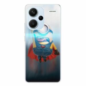 Odolné silikonové pouzdro iSaprio - Mimons Superman 02 - Xiaomi Redmi Note 13 Pro+ 5G obraz
