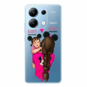 Odolné silikonové pouzdro iSaprio - Mama Mouse Brunette and Girl - Xiaomi Redmi Note 13 obraz