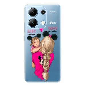 Odolné silikonové pouzdro iSaprio - Mama Mouse Blond and Girl - Xiaomi Redmi Note 13 obraz