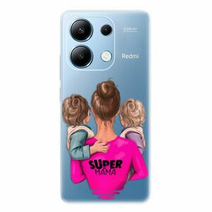 Odolné silikonové pouzdro iSaprio - Super Mama - Two Boys - Xiaomi Redmi Note 13 obraz