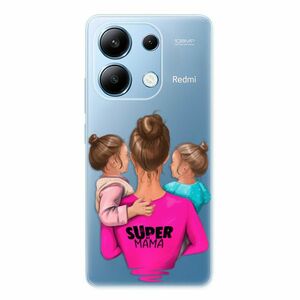 Odolné silikonové pouzdro iSaprio - Super Mama - Two Girls - Xiaomi Redmi Note 13 obraz
