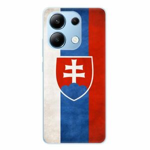 Odolné silikonové pouzdro iSaprio - Slovakia Flag - Xiaomi Redmi Note 13 obraz