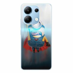 Odolné silikonové pouzdro iSaprio - Mimons Superman 02 - Xiaomi Redmi Note 13 obraz