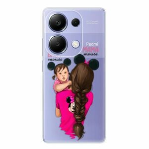 Odolné silikonové pouzdro iSaprio - Mama Mouse Brunette and Girl - Xiaomi Redmi Note 13 Pro obraz
