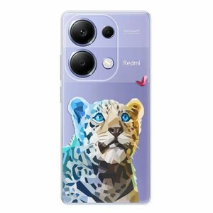 Odolné silikonové pouzdro iSaprio - Leopard With Butterfly - Xiaomi Redmi Note 13 Pro obraz