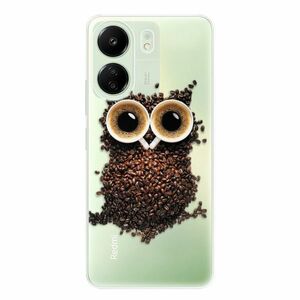 Odolné silikonové pouzdro iSaprio - Owl And Coffee - Xiaomi Redmi 13C obraz