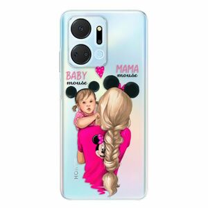 Odolné silikonové pouzdro iSaprio - Mama Mouse Blond and Girl - Honor X7a obraz