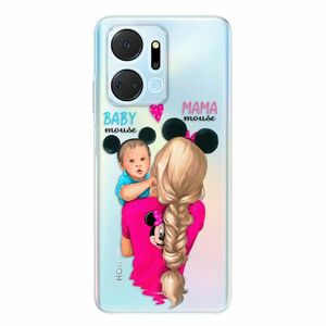 Odolné silikonové pouzdro iSaprio - Mama Mouse Blonde and Boy - Honor X7a obraz