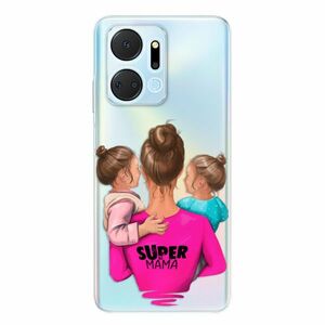 Odolné silikonové pouzdro iSaprio - Super Mama - Two Girls - Honor X7a obraz