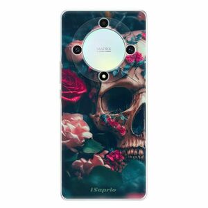 Odolné silikonové pouzdro iSaprio - Skull in Roses - Honor Magic5 Lite 5G obraz