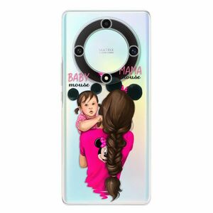 Odolné silikonové pouzdro iSaprio - Mama Mouse Brunette and Girl - Honor Magic5 Lite 5G obraz