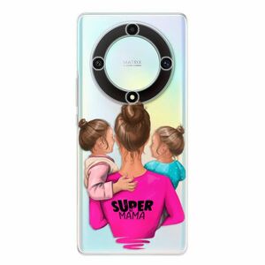 Odolné silikonové pouzdro iSaprio - Super Mama - Two Girls - Honor Magic5 Lite 5G obraz