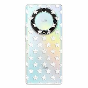 Odolné silikonové pouzdro iSaprio - Stars Pattern - white - Honor Magic5 Lite 5G obraz