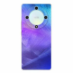 Odolné silikonové pouzdro iSaprio - Purple Feathers - Honor Magic5 Lite 5G obraz