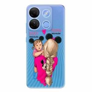 Odolné silikonové pouzdro iSaprio - Mama Mouse Blond and Girl - Infinix Smart 7 obraz