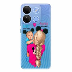 Odolné silikonové pouzdro iSaprio - Mama Mouse Blonde and Boy - Infinix Smart 7 obraz