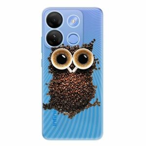 Odolné silikonové pouzdro iSaprio - Owl And Coffee - Infinix Smart 7 obraz