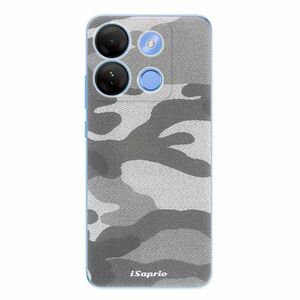 Odolné silikonové pouzdro iSaprio - Gray Camuflage 02 - Infinix Smart 7 obraz