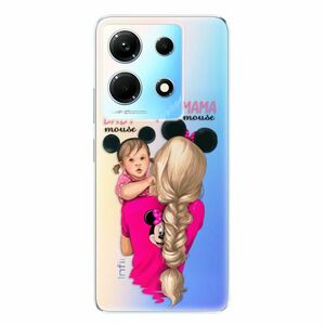 Odolné silikonové pouzdro iSaprio - Mama Mouse Blond and Girl - Infinix Note 30 obraz