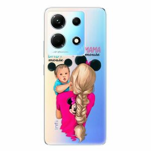 Odolné silikonové pouzdro iSaprio - Mama Mouse Blonde and Boy - Infinix Note 30 obraz