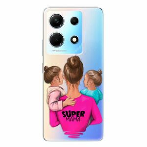 Odolné silikonové pouzdro iSaprio - Super Mama - Two Girls - Infinix Note 30 obraz
