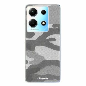Odolné silikonové pouzdro iSaprio - Gray Camuflage 02 - Infinix Note 30 obraz