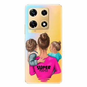Odolné silikonové pouzdro iSaprio - Super Mama - Boy and Girl - Infinix Note 30 PRO obraz