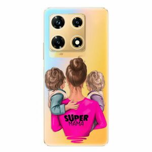 Odolné silikonové pouzdro iSaprio - Super Mama - Two Boys - Infinix Note 30 PRO obraz