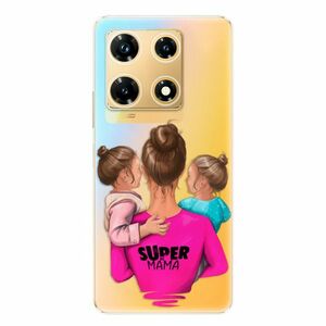 Odolné silikonové pouzdro iSaprio - Super Mama - Two Girls - Infinix Note 30 PRO obraz