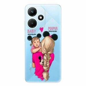Odolné silikonové pouzdro iSaprio - Mama Mouse Blond and Girl - Infinix Hot 30i obraz