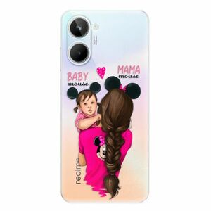 Odolné silikonové pouzdro iSaprio - Mama Mouse Brunette and Girl - Realme 10 obraz
