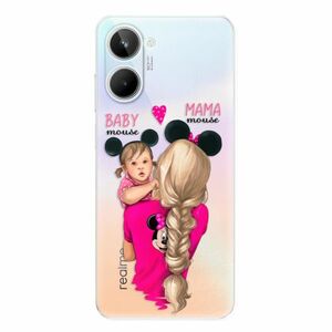 Odolné silikonové pouzdro iSaprio - Mama Mouse Blond and Girl - Realme 10 obraz
