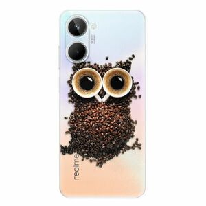 Odolné silikonové pouzdro iSaprio - Owl And Coffee - Realme 10 obraz
