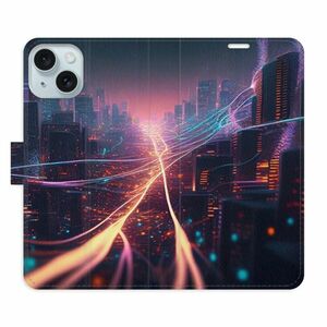 Flipové pouzdro iSaprio - Modern City - iPhone 15 Plus obraz