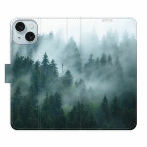 Flipové pouzdro iSaprio - Dark Forest - iPhone 15 Plus obraz
