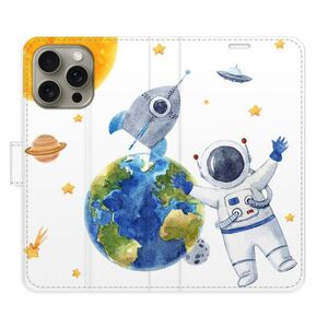 Flipové pouzdro iSaprio - Space 06 - iPhone 15 Pro Max obraz