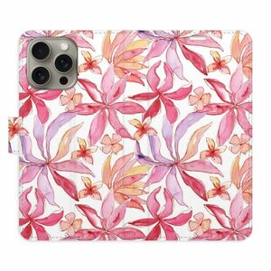 Flipové pouzdro iSaprio - Flower Pattern 10 - iPhone 15 Pro Max obraz