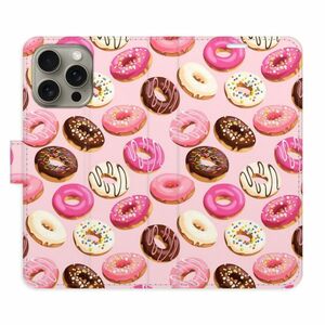 Flipové pouzdro iSaprio - Donuts Pattern 03 - iPhone 15 Pro Max obraz