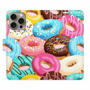 Flipové pouzdro iSaprio - Donuts Pattern 02 - iPhone 15 Pro Max obraz