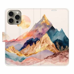 Flipové pouzdro iSaprio - Beautiful Mountains - iPhone 15 Pro Max obraz