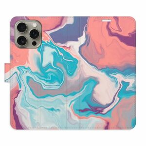 Flipové pouzdro iSaprio - Abstract Paint 06 - iPhone 15 Pro Max obraz