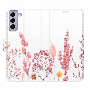Flipové pouzdro iSaprio - Pink Flowers 03 - Samsung Galaxy S22 5G obraz