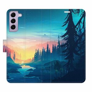 Flipové pouzdro iSaprio - Magical Landscape - Samsung Galaxy S22 5G obraz